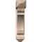 Ekena Millwork Olympic Arts and Crafts Smooth Bracket w/ Offset Brace, Douglas Fir, 7 1/2"W x 34"D x 34"H BKT0806X34X34OLY03SDF - alternate 3